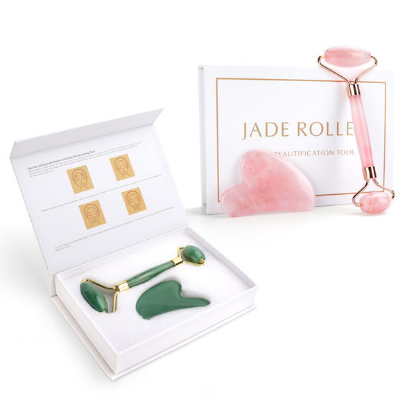 Claw Scraping Board Jade Roller Set