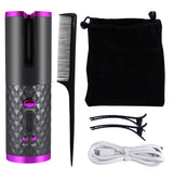 LuxeWave Rechargeable Smart Hair Curler