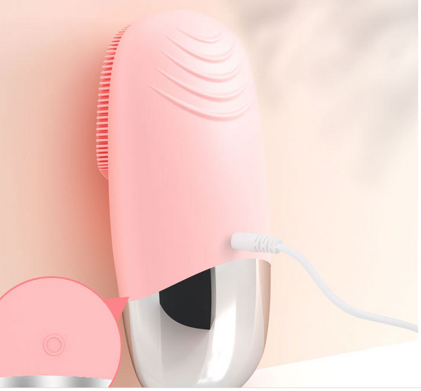GloGlow Mini Silicone Electric Face Cleansing Brush